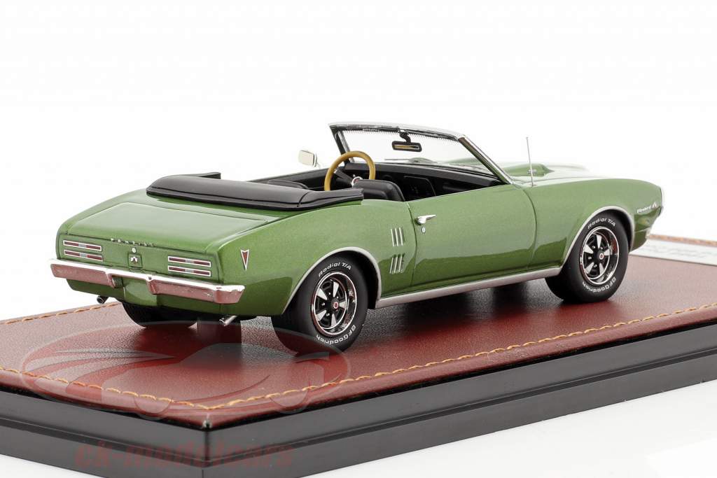 Pontiac Firebird 400 Open Convertible Baujahr 1968 grün metallic 1:43 GLM