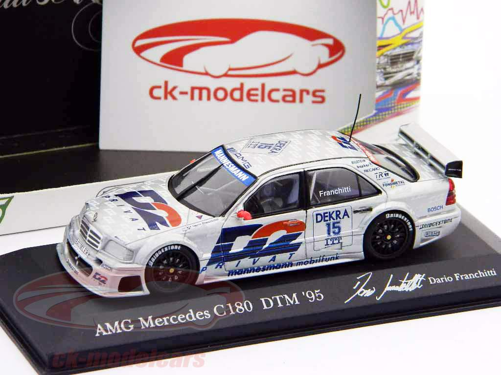 D. Franchitti AMG Mercedes C180 #15 Presentatie Auto DTM 1995 1:43 Minichamps