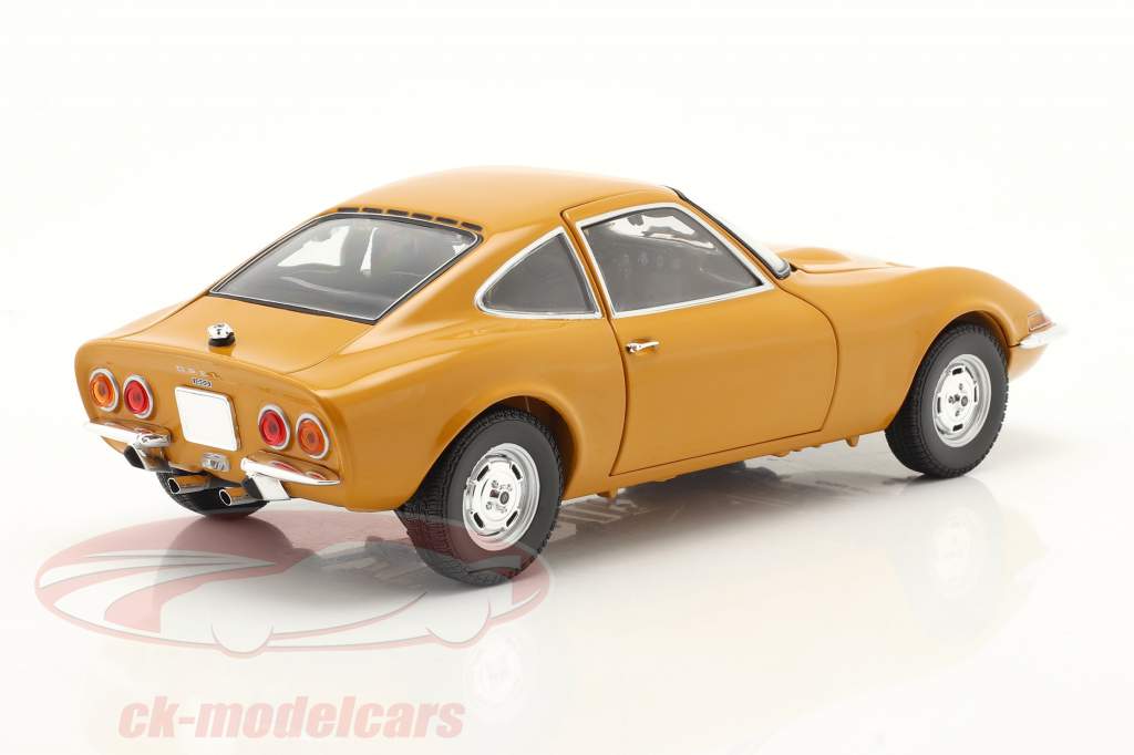 Opel GT Año de construcción 1970 amarillo ocre 1:18 Minichamps