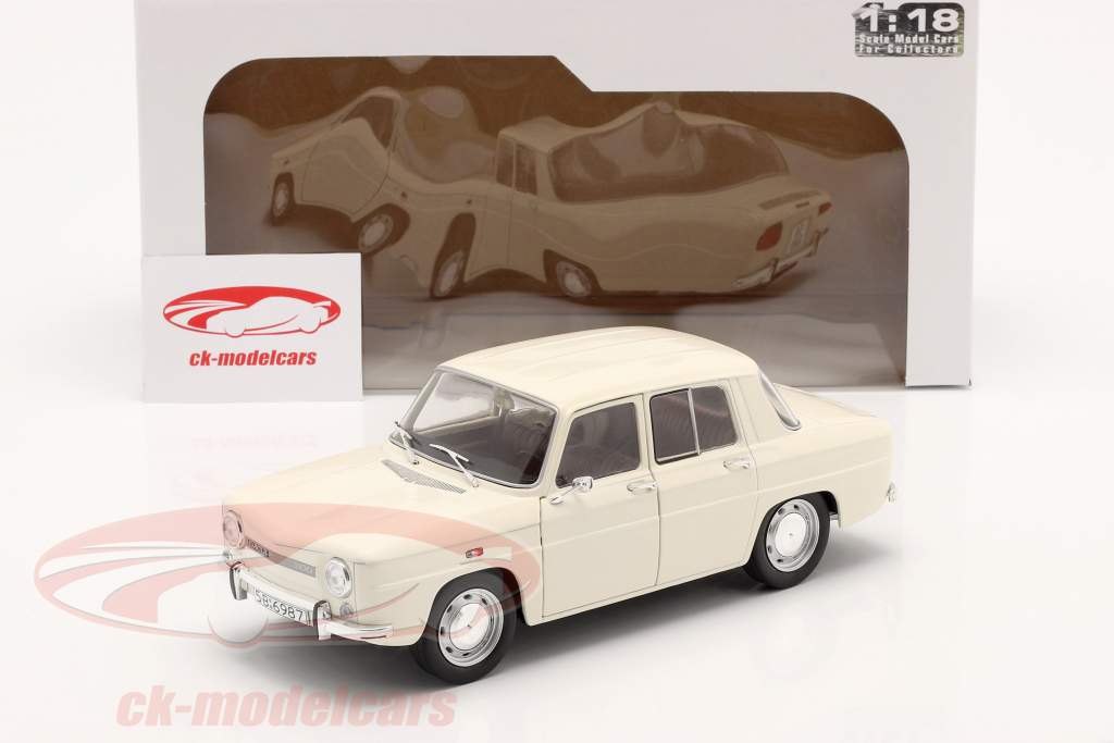 Dacia 1100 year 1968 white 1:18 Solido