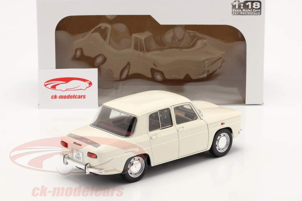 Dacia 1100 year 1968 white 1:18 Solido