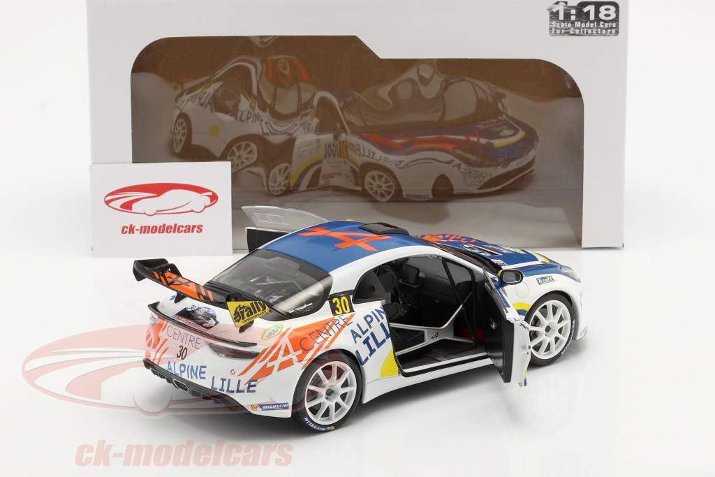 Alpine A110 Rally RGT #30 Rallye du Touquet 2020 Delecour, Guigonnet 1:18 Solido