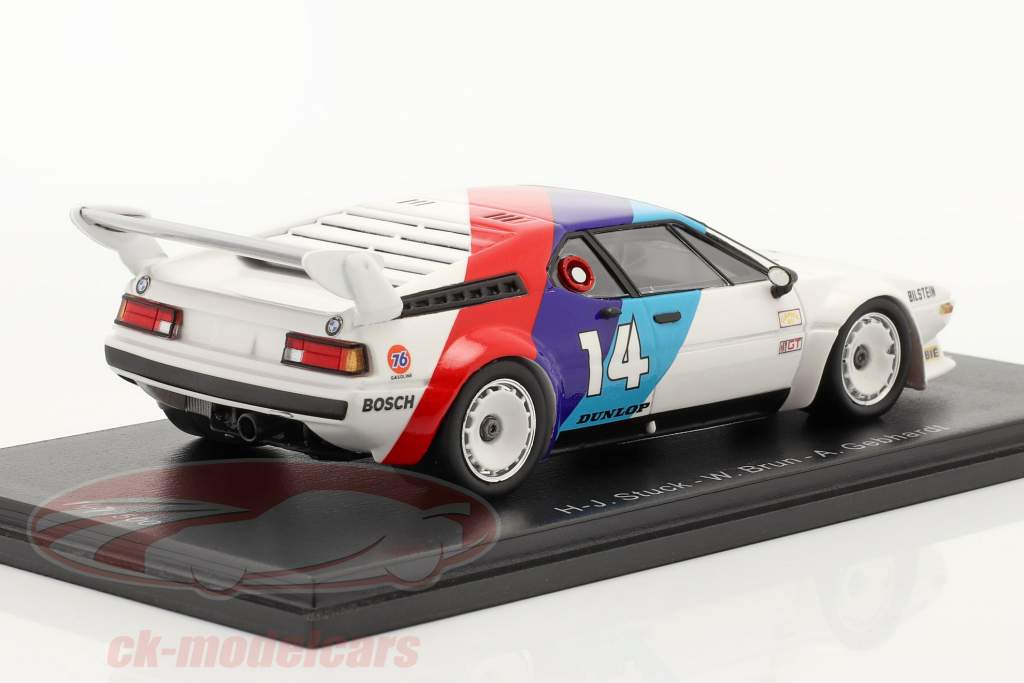 BMW M1 #14 vincitore GTO 24h Daytona 1981 Stuck, Gebhardt, Brun 1:43 Spark