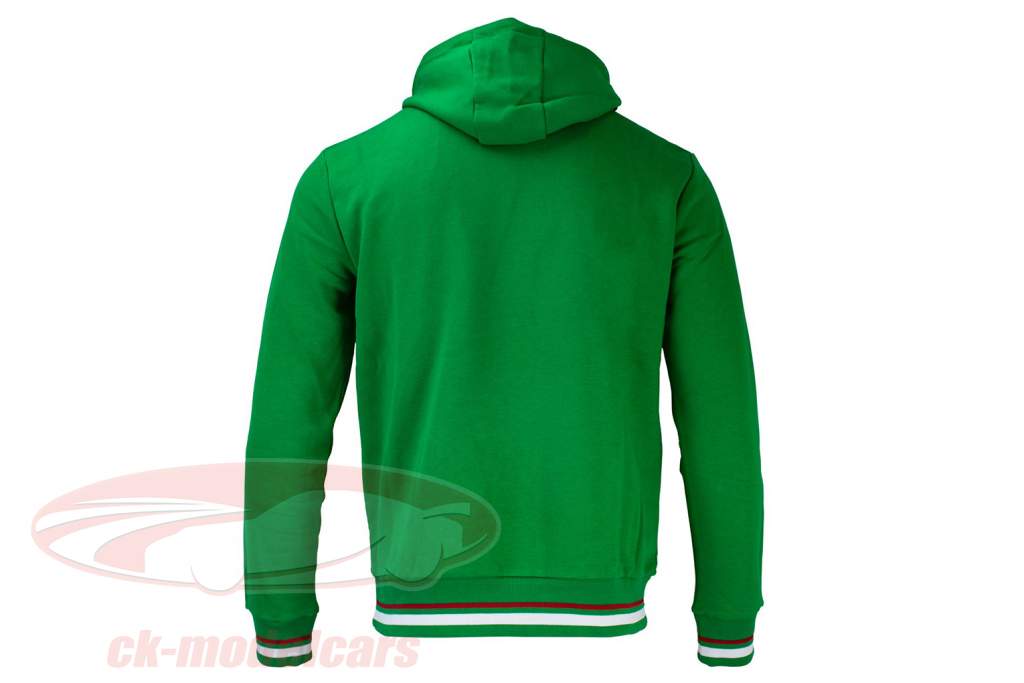 Michael Schumacher Pullover med hætte Først formel 1 GP Spa 1991 grøn