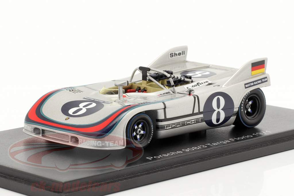 Porsche 908/03 #8 Targa Florio 1971 Larrousse, Elford 1:43 Spark