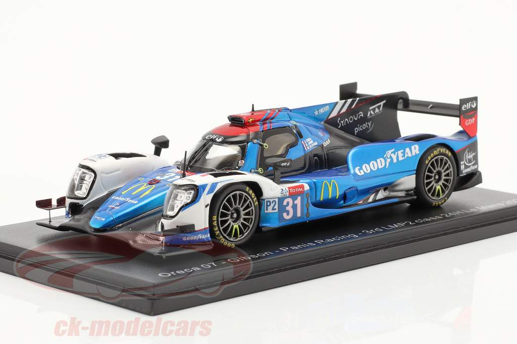 Oreca 07 #31 7e 24h LeMans 2020 Canal, Jamin, Vaxiviere 1:43 Spark