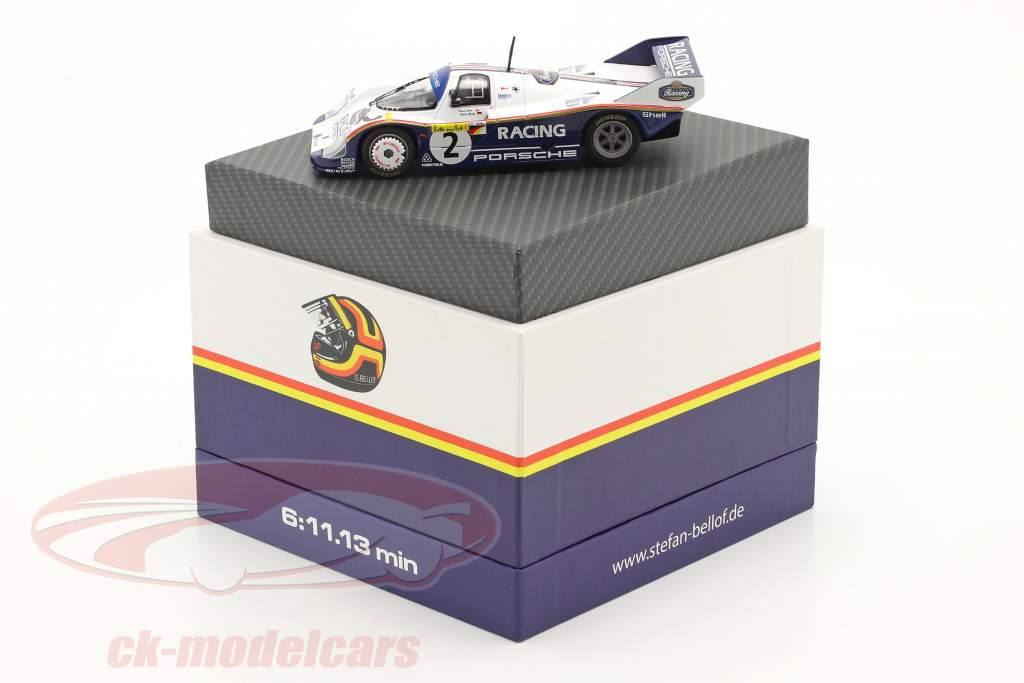 Porsche 956K #2 Record lap 1000km Nürburgring 1983 Bellof, Bell 1:43 Werk83