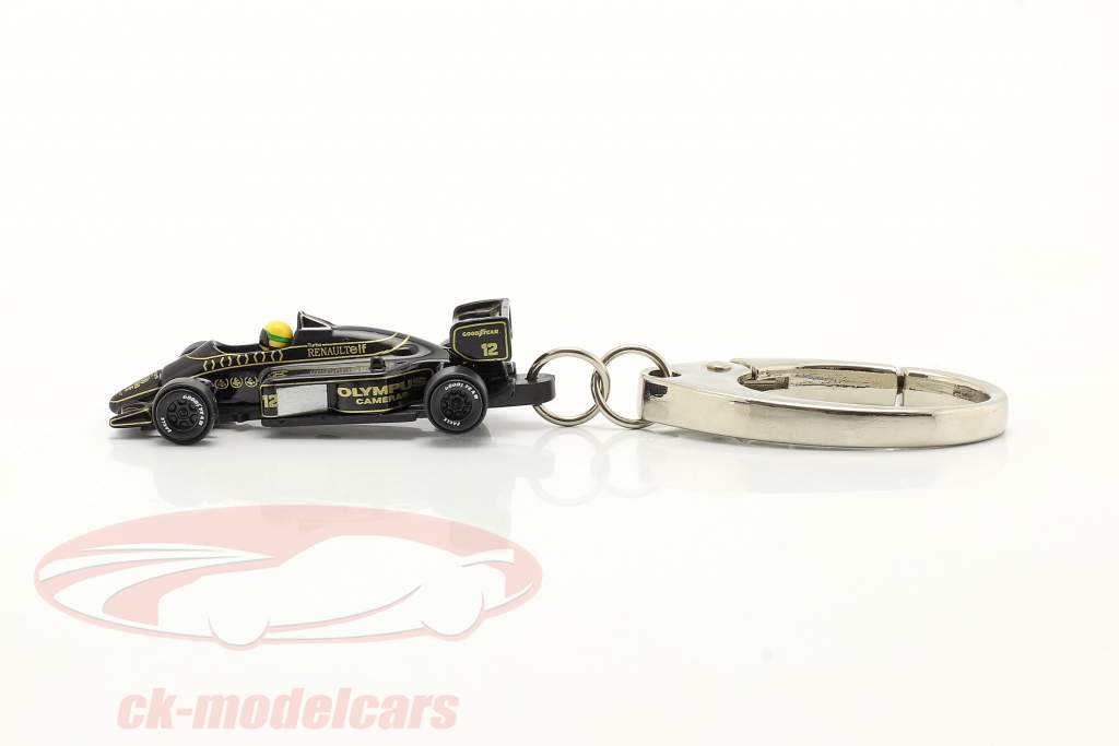 Ayrton Senna Keyring Lotus 97T #12 formula 1 1985 1:87 Ixo