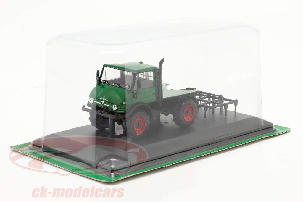Mercedes-Benz Unimog 406 Año de construcción 1977 verde 1:43 Hachette