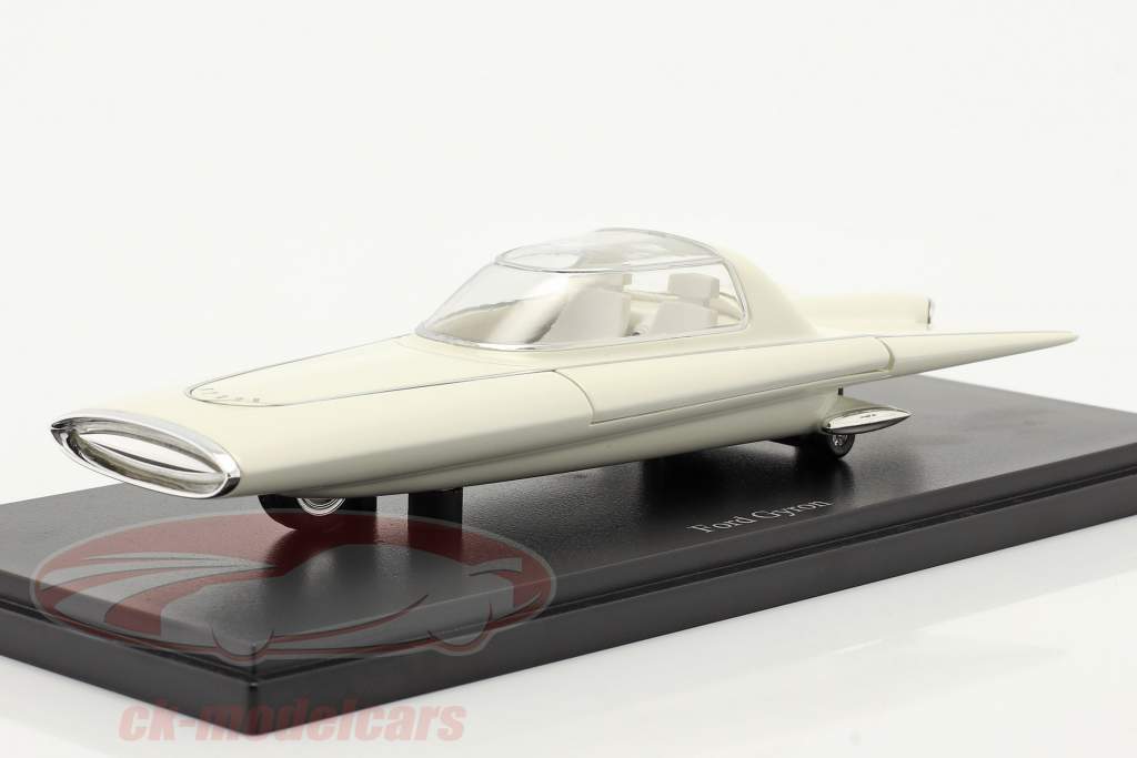 Ford Gyron 建設年 1961 白い 1:43 AutoCult