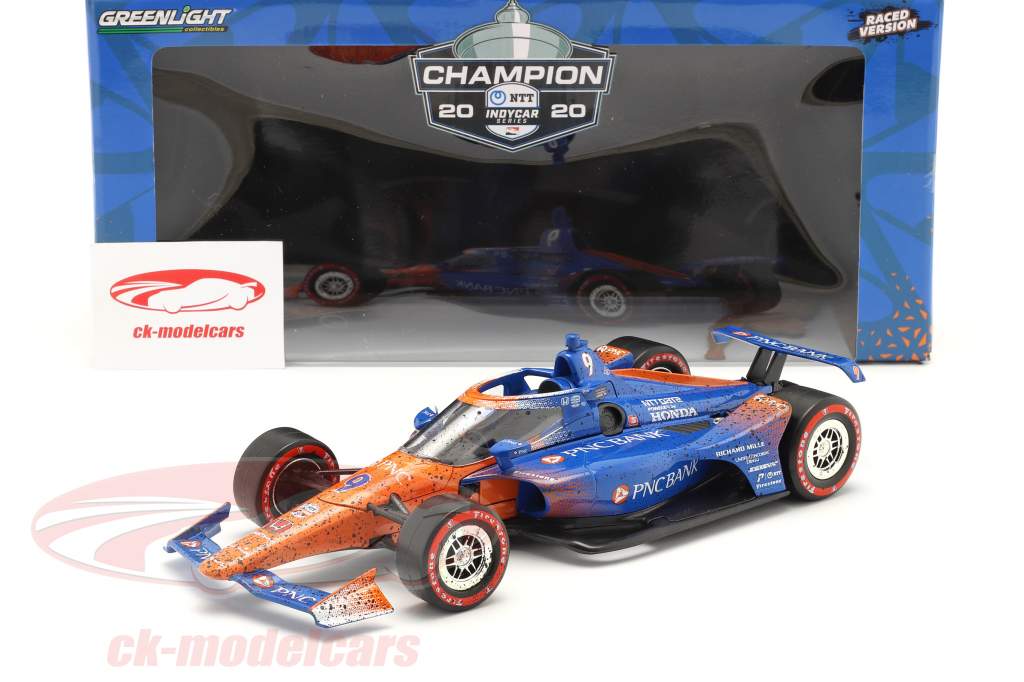 Scott Dixon Chip Ganassi Racing #9 IndyCar Series 2020 campione 1:18 Greenlight