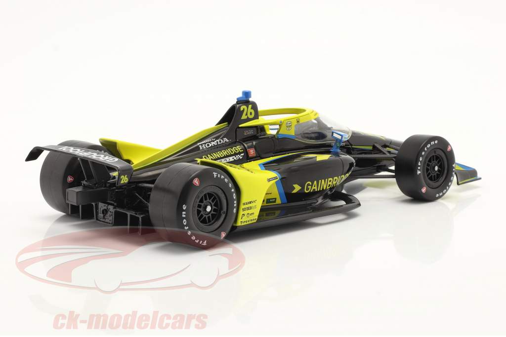 Colton Herta Andretti Autosport #26 IndyCar Series 2021 1:18 Greenlight