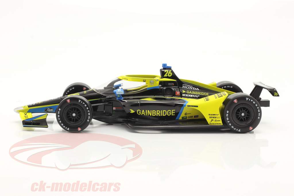Colton Herta Andretti Autosport #26 IndyCar Series 2021 1:18 Greenlight