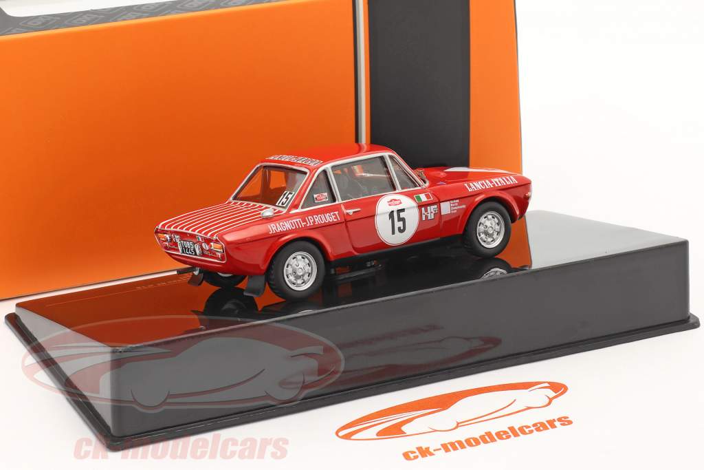 Lancia Fulvia 1600 Coupe HF #15 Rallye San Remo 1972 Ragnotti, Rouget 1:43 Ixo