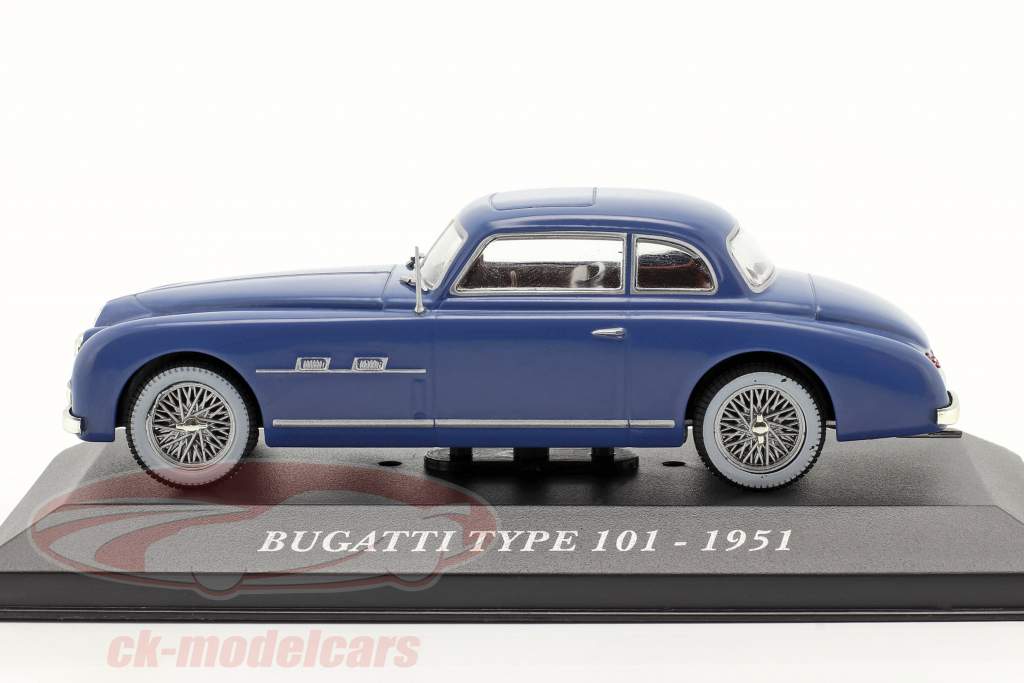 Bugatti Type 101 Año 1951 azul 1:43 Altaya