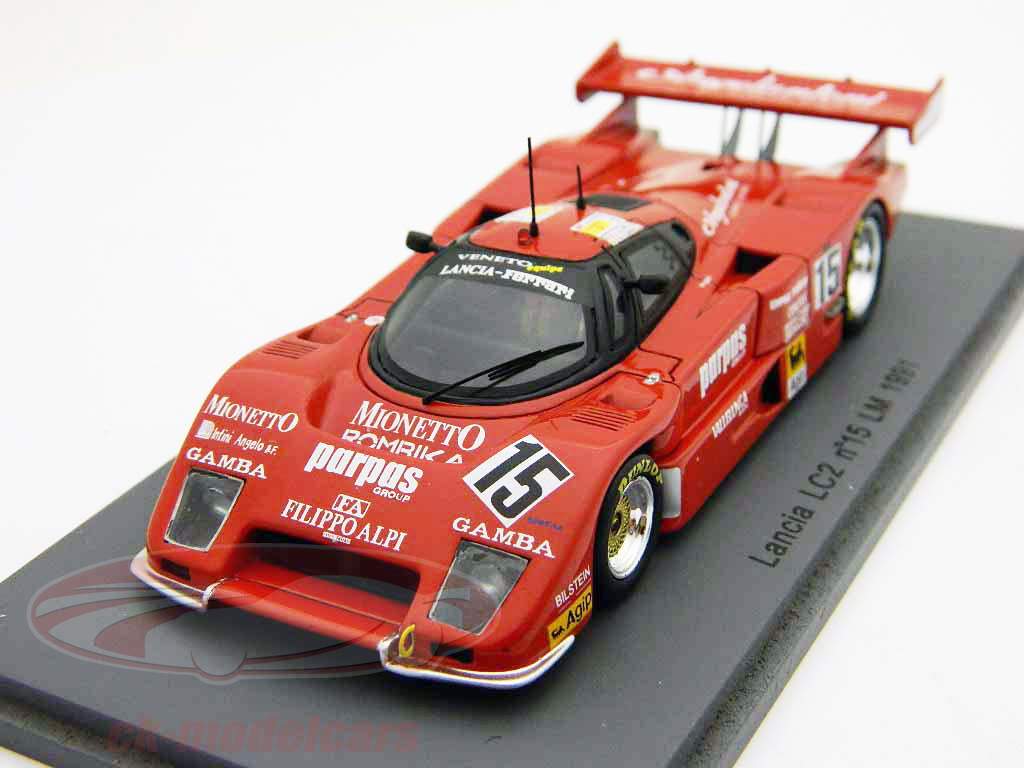 Lancia LC2 #15 24h LeMans 1991 Coppelli / Giorgio 1:43 Spark