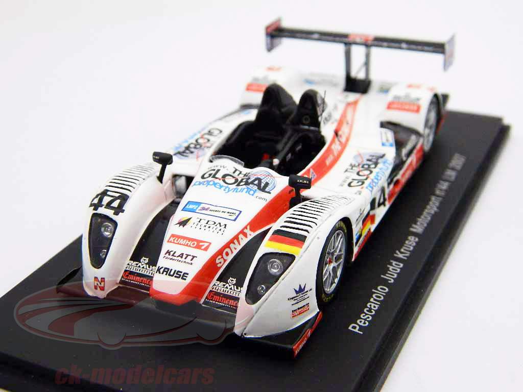 Pescaralo Judd #44 24h LeMans 2007 Burgess / de Pourtales / Siedler 1:43 Spark