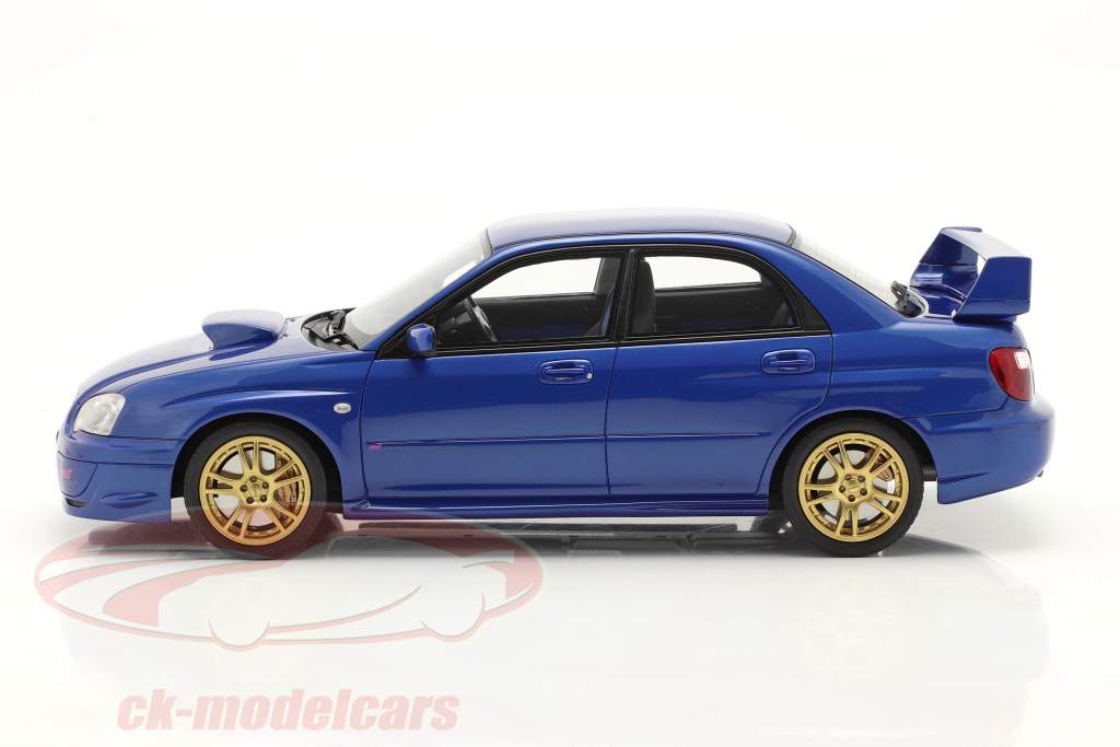 Ottomobile 1:18 Subaru Impreza WRX STI year 2003 blue OT369