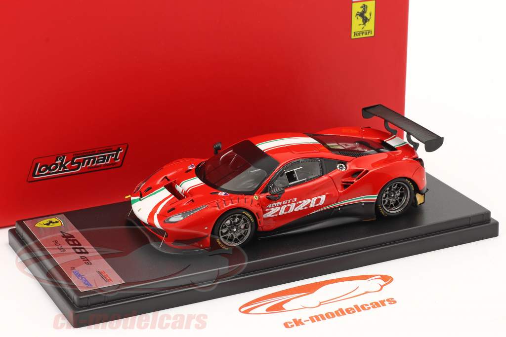 Ferrari 488 GT3 Evo Anno di costruzione 2020 rosso 1:43 LookSmart