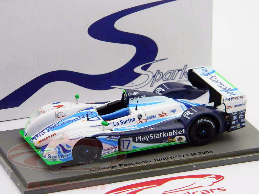 Courage Pescarolo Judd #17 24h LeMans 2004 Bourdais / Minassian / Collard 1:43 Spark