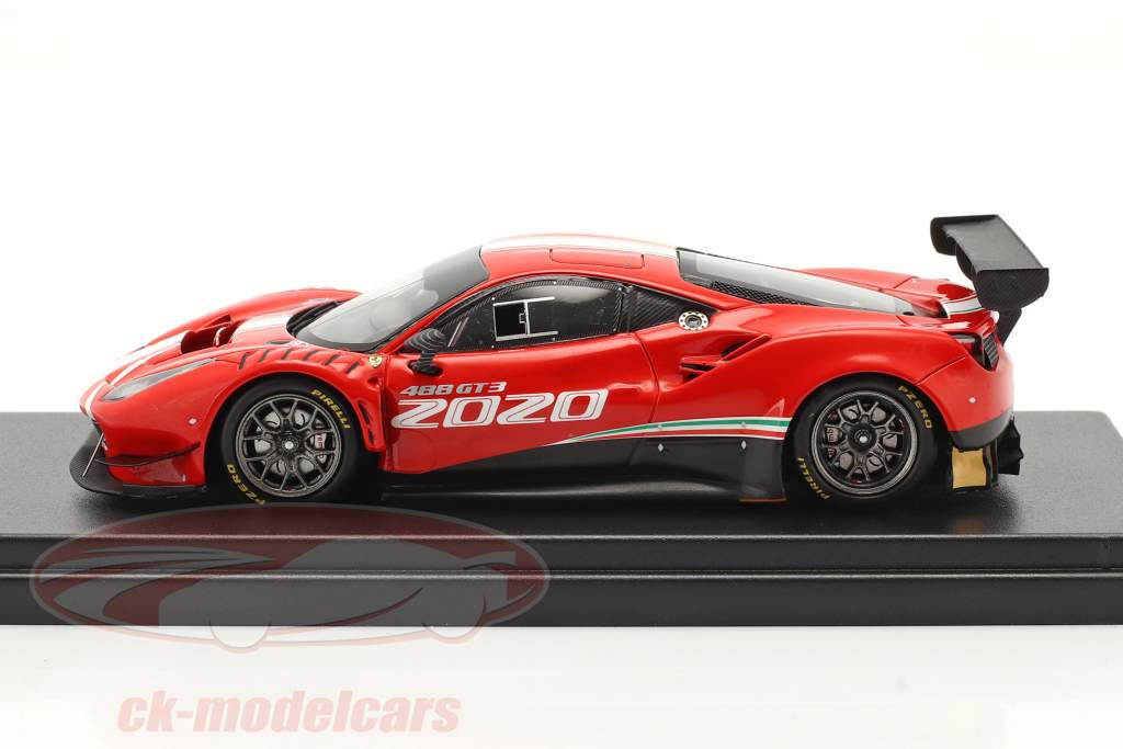 Ferrari 488 GT3 Evo Anno di costruzione 2020 rosso 1:43 LookSmart