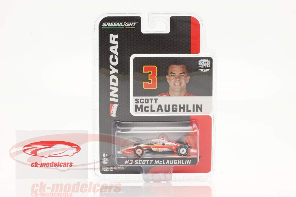 Scott McLaughlin Chevrolet #3 IndyCar Series 2021 1:64 Greenlight