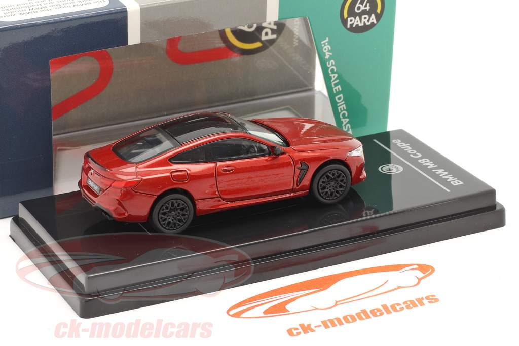 BMW M8 Coupe RHD Año de construcción 2018 motegi rojo 1:64 Paragon Models