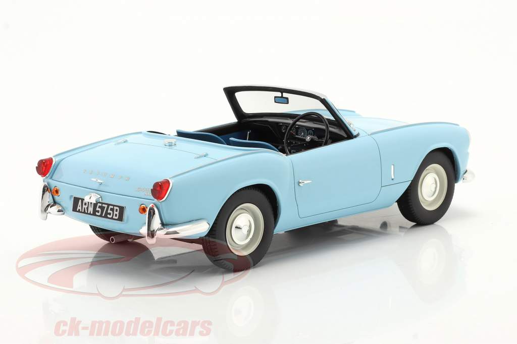 Triumph Spitfire MKII 建设年份 1965 浅蓝 1:18 Cult Scale