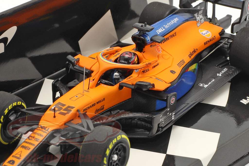 Carlos Sainz McLaren MCL35 #55 2nd Italy GP F1 2020 1:43 Minichamps