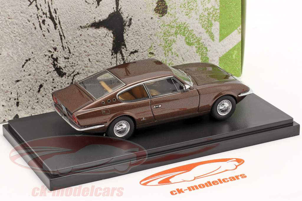 Vignale Fiat 125 Samantha année 1967 brun 1:43 AutoCult