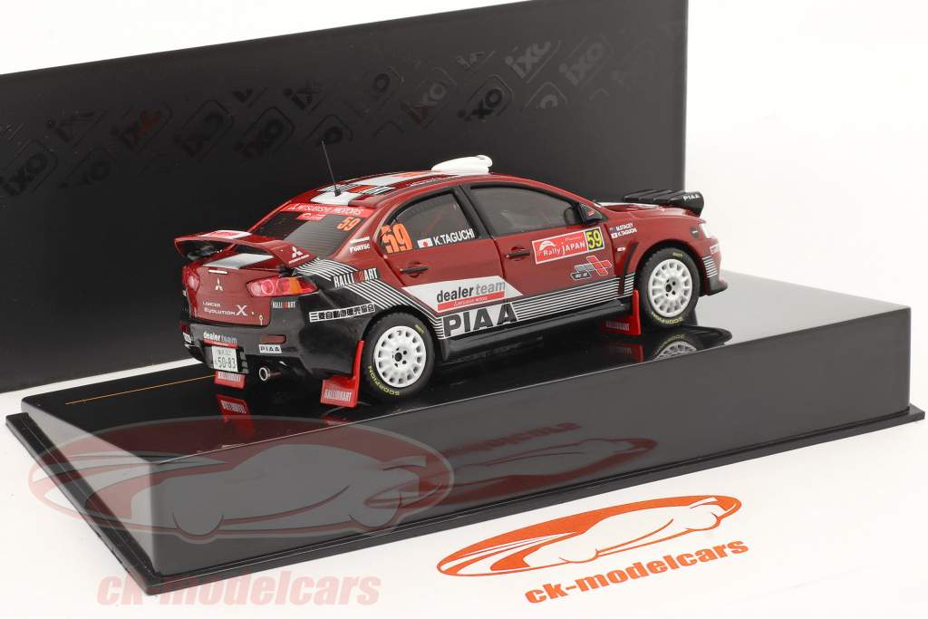 Mitsubishi Lancer Evo X #59 Rally Japan 2008 1:43 Ixo