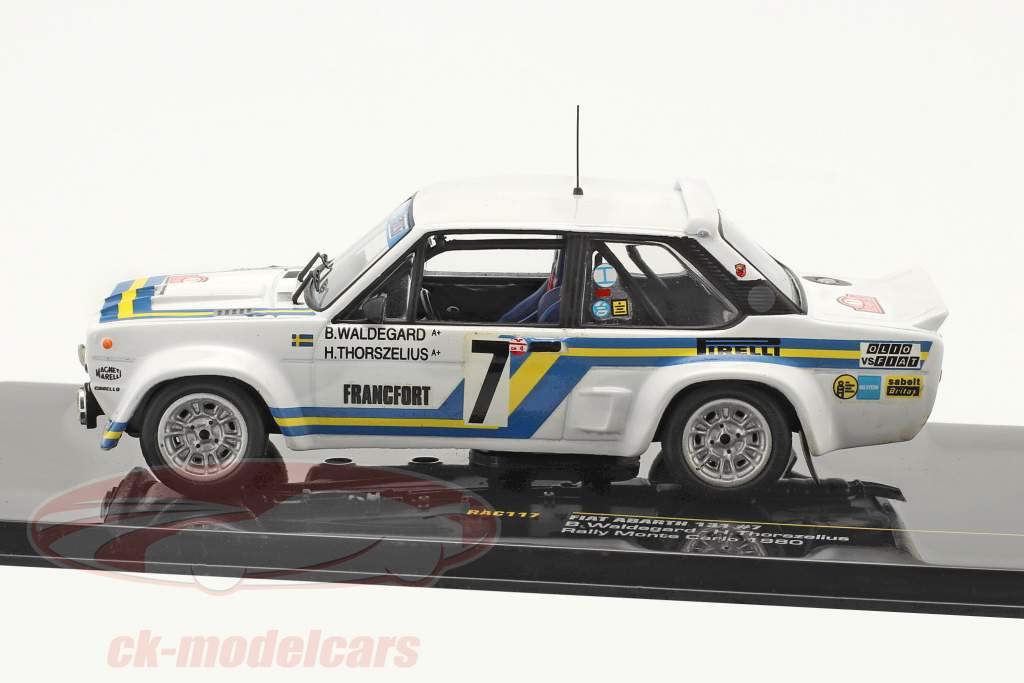 Fiat Abarth 131 #7 Monte Carlo Rally 1980 1:43 Ixo