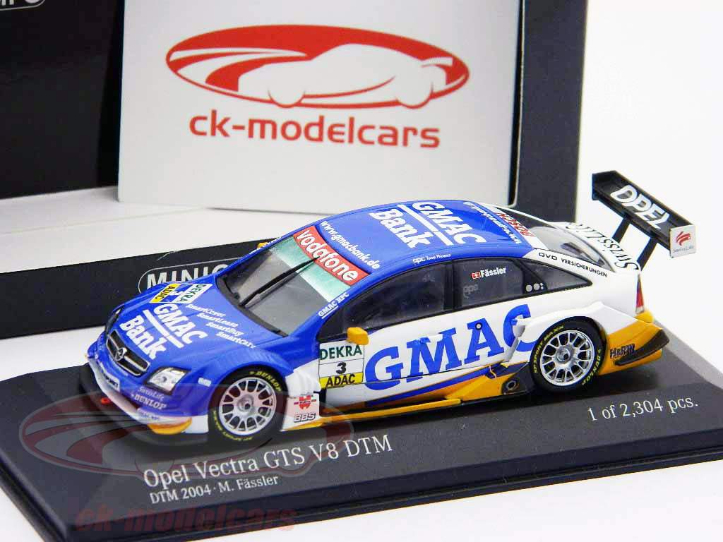 【MINICHAMPS】OPEL VECTRA GTS V8 #M41 Minichamps 1:43 M. Fässler Opel Vectra GTS V8 DTM 2004 #3