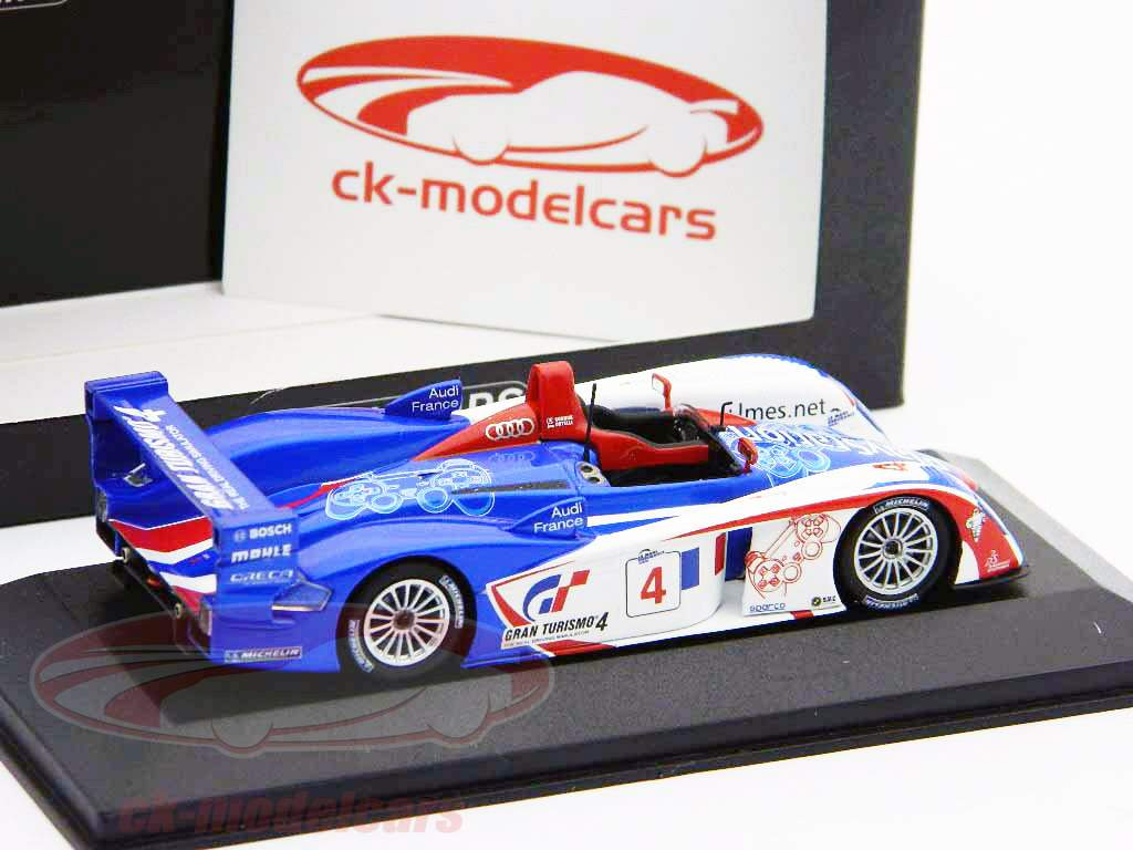 Audi R8 #4 100 mil Spa- Francorchamps 2005 Ortelli / Gounon 1:43 Minichamps