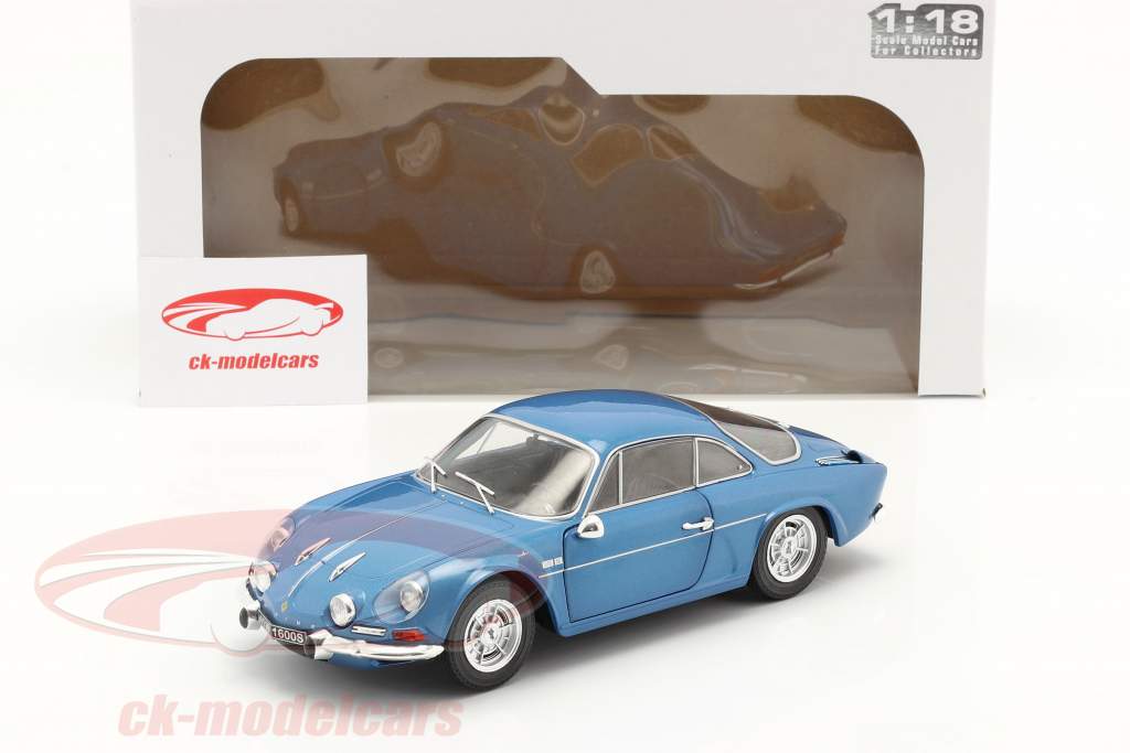 Alpine A110 1600S Byggeår 1969 alpine blå 1:18 Solido
