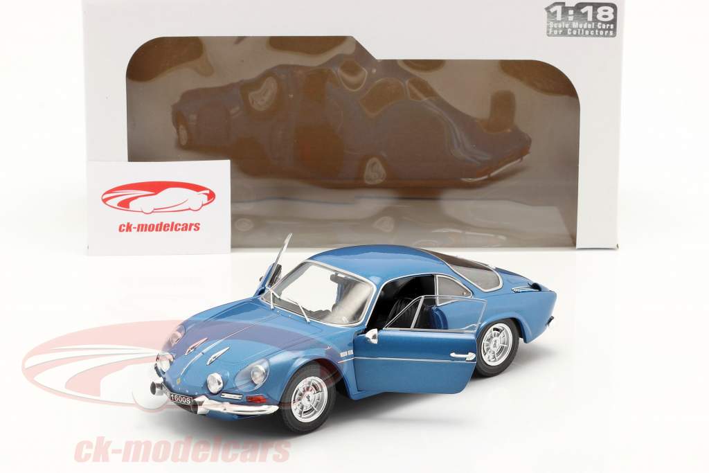 Alpine A110 1600S Byggeår 1969 alpine blå 1:18 Solido
