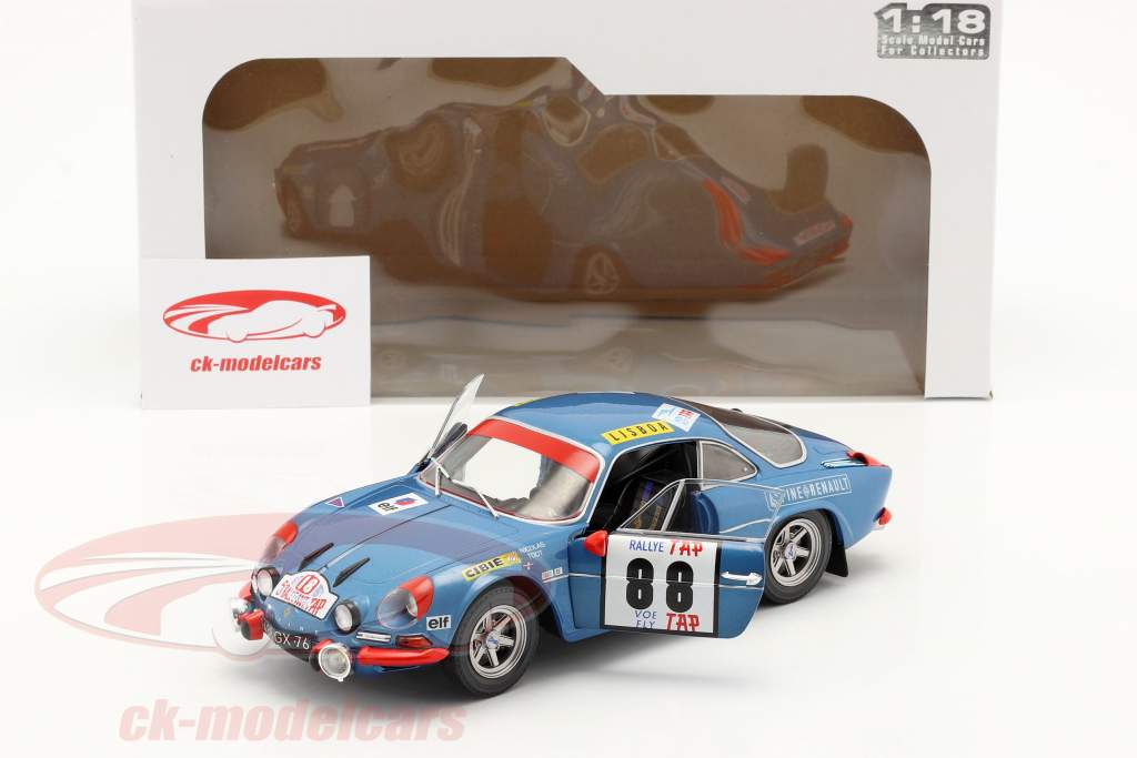 Alpine A110 1600S #88 vincitore Rallye Portogallo 1971 Nicolas, Todt 1:18 Solido