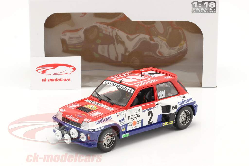 Renault 5 Turbo #2 vincitore Rallye D'Antibes 1983 Therier, Vial 1:18 Solido