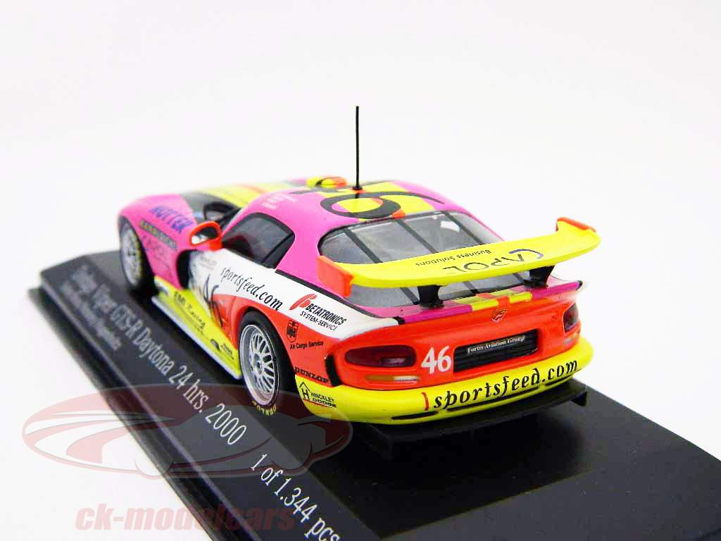 Dodge Viper GTS-R #46 24h Daytona 2000 Seiler / Brun / Messley / Hugenholtz 1:43 Minichamps 