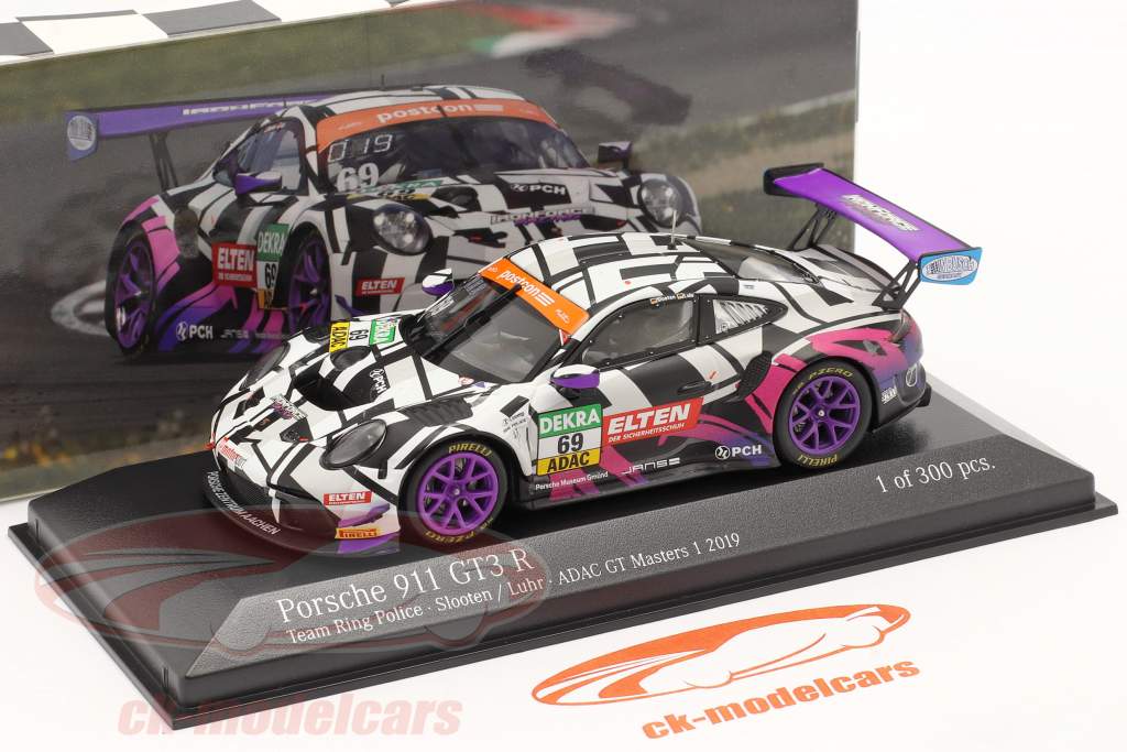 Porsche 911 GT3 R #69 ADAC GT Masters 2019 Iron Force 1:43 Minichamps