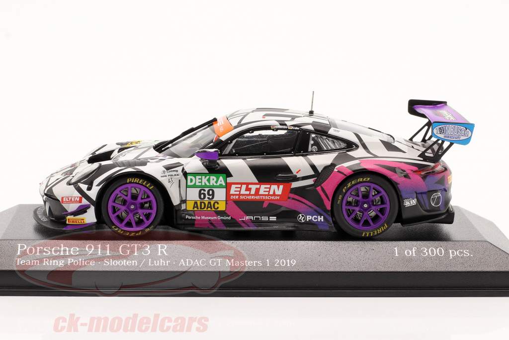 Porsche 911 GT3 R #69 ADAC GT Masters 2019 Iron Force 1:43 Minichamps