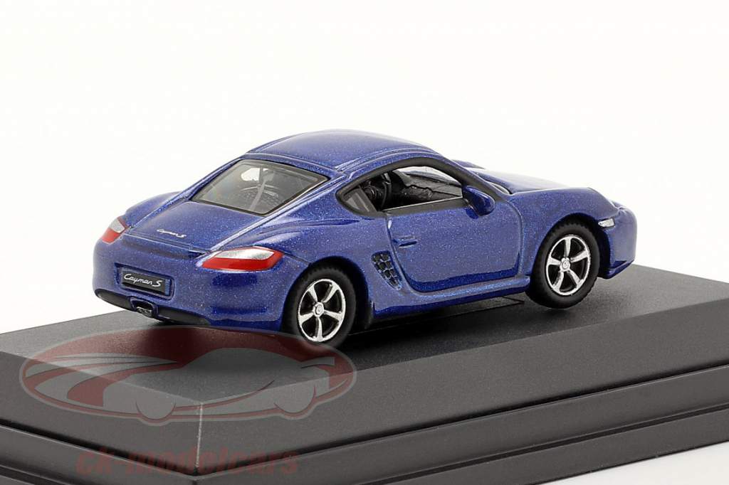Porsche Cayman S blau metallic 1:87 Welly