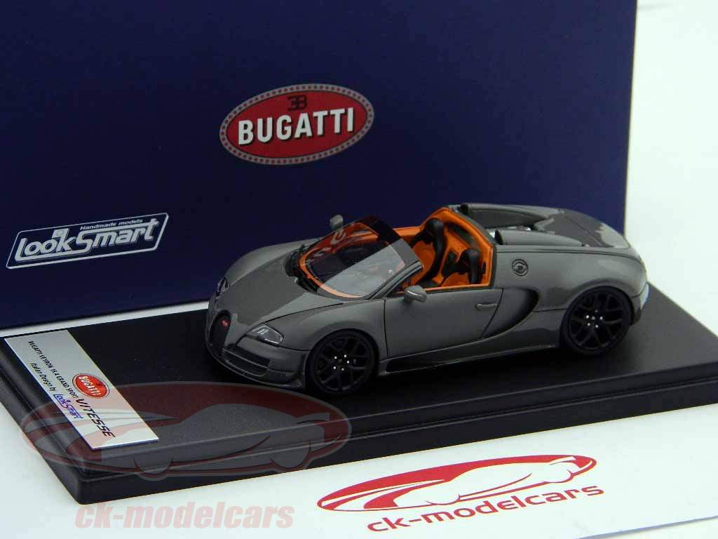 Bugatti Grand Sport 16.4 Vitesse Motor Show de Genève 2012 grau / gris 1:43 LookSmart