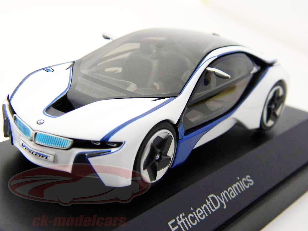BMW Vision EfficientDynamics IAA 2011 bianco / blu 1:43 modelle Paragon