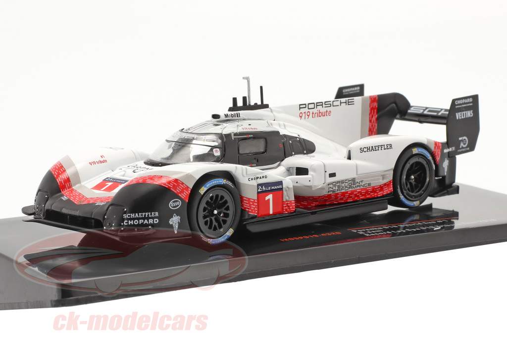 ミニカー 1/43 Porsche 919 Hybrid Tribute Evo. Ixo 1:43 Porsche 919 Hybrid Evo #1 Record Lap Spa Tribute
