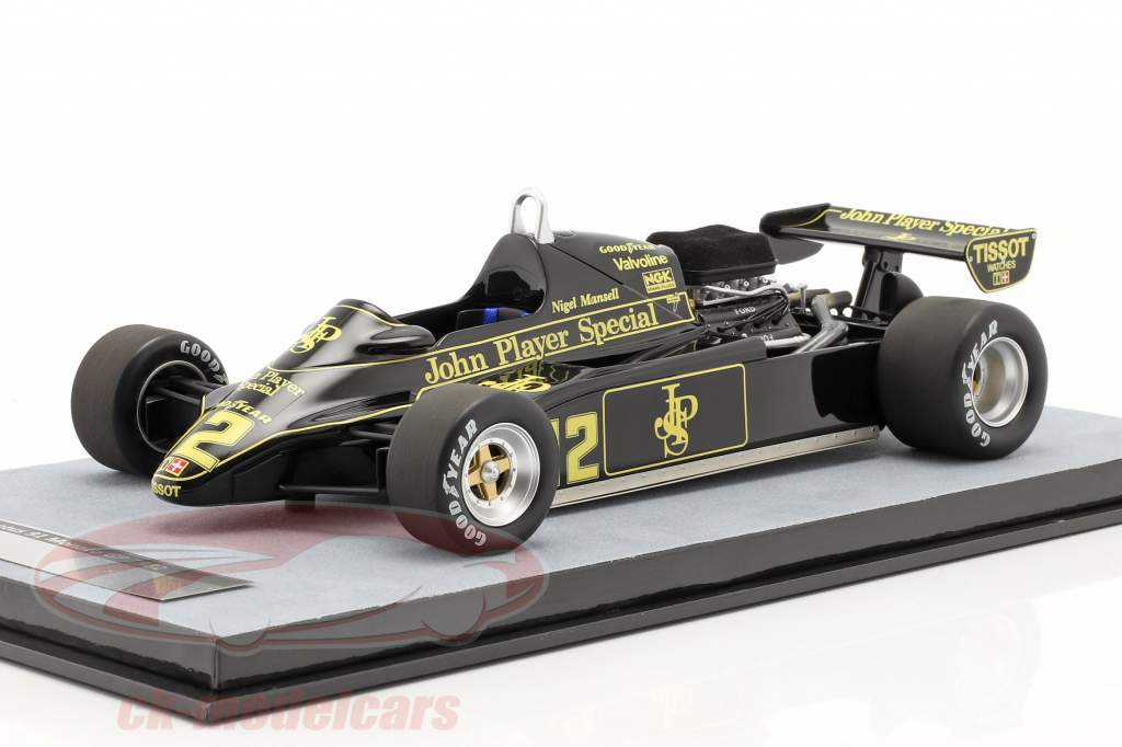 Nigel Mansell Lotus 91 #12 4. Monaco GP formel 1 1982 1:18 Tecnomodel