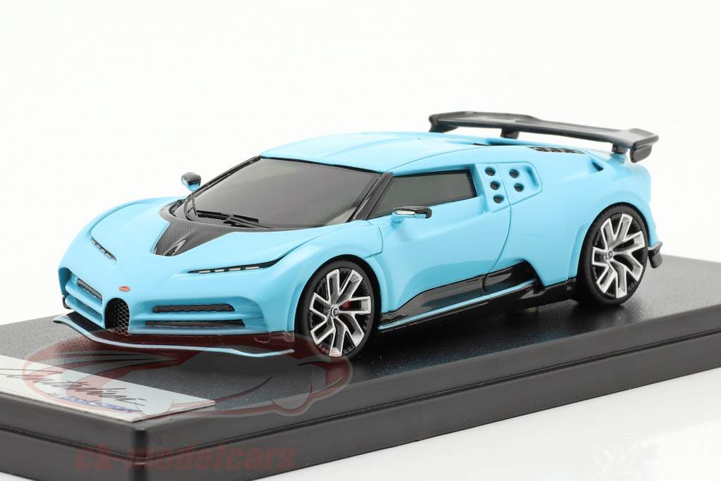 Bugatti Centodieci 2019 Historic Bugatti léger bleu 1:43 LookSmart