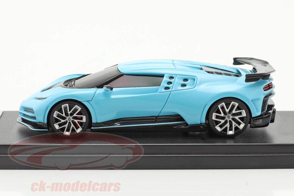 Bugatti Centodieci 2019 Historic Bugatti léger bleu 1:43 LookSmart