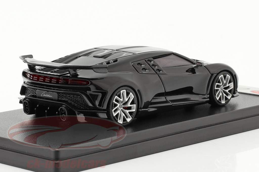 Bugatti Centodieci 2019 shiny black 1:43 LookSmart