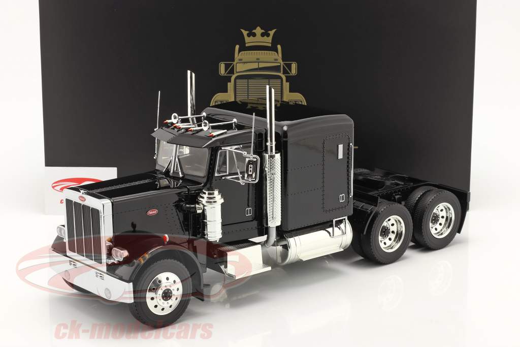 Peterbilt 359 Bull Nose Camion 1967 noir 1:18 Road Kings